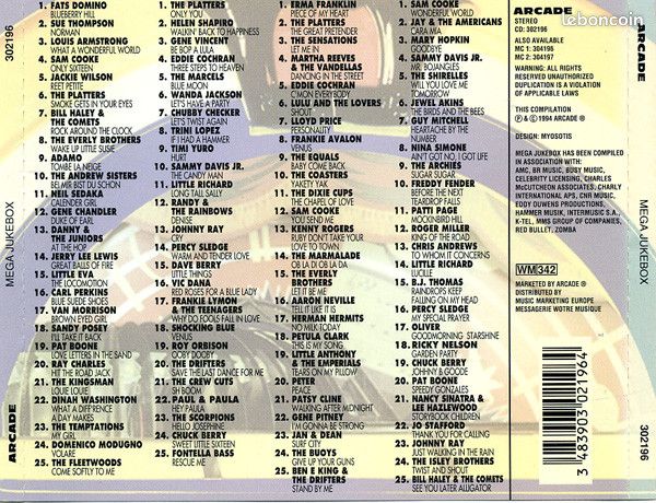 Coffret 4 CD Mega Juke Box (C530) (image 2)