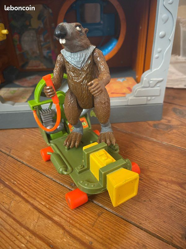 Lot tortues ninja - 1988 - splinter + skate (image 1)
