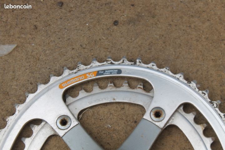 Pédalier triple Shimano Octalink 170 - Équipements vélos