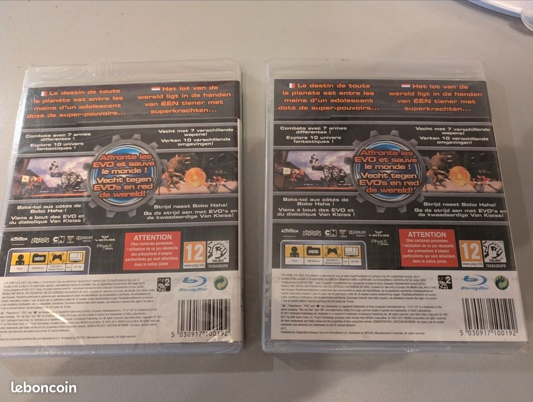 2 jeux Generator Rex : Agent of Providence (Sony PS3) Neuf sous blister - Jeux vidéo