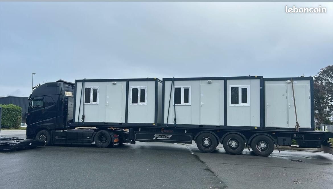 Bungalow préfabriqué container bâtiment modulaire prix imbattable en stock livraison dans le Nord (image 5)