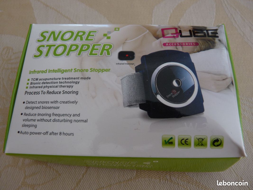 Bracelet montre anti ronflement Snore Stopper (image 2)