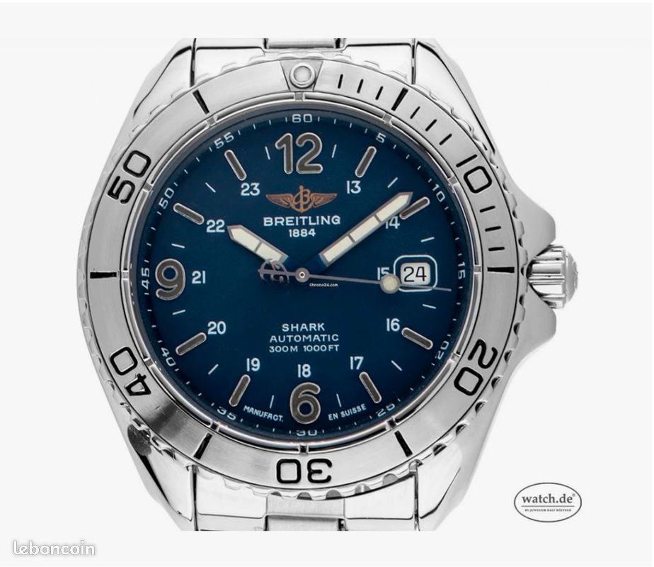 Montre Breitling Shark Automatique Montres Bijoux