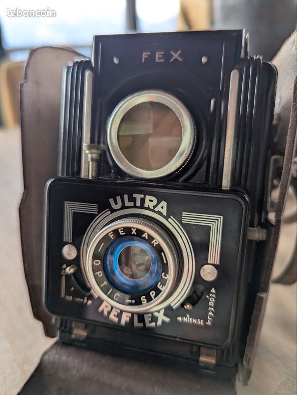 Appareil photo ancien 6X6 Fex Ultra Reflex 1952 - Collection