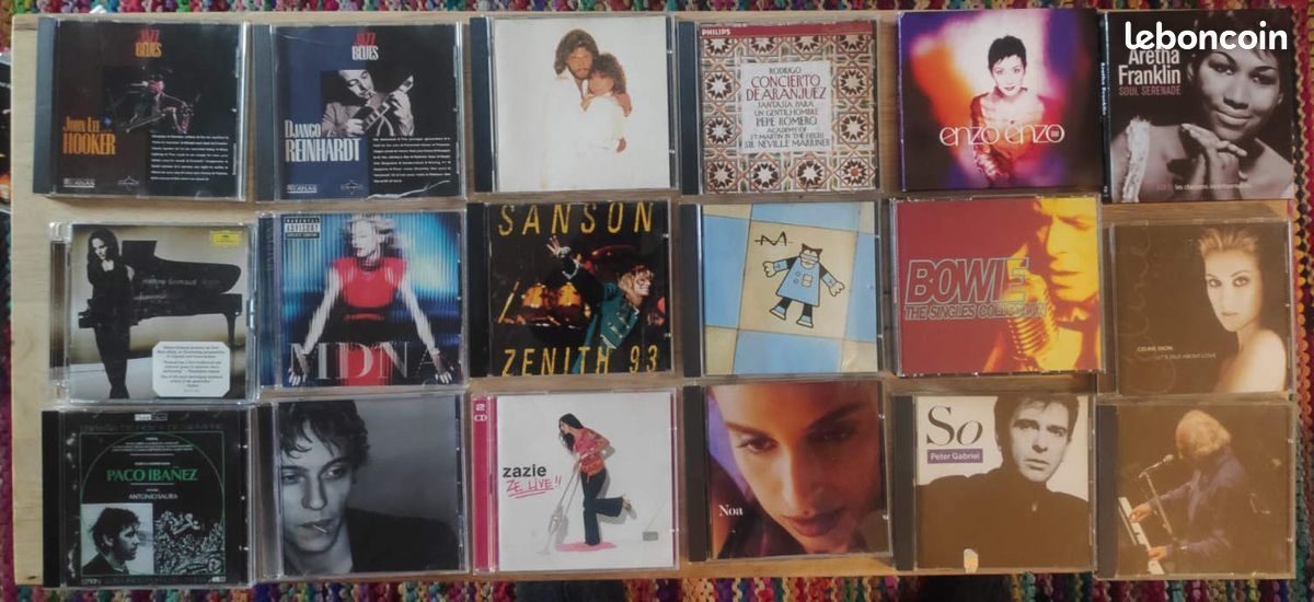 CD pop, rock, classique, jazz à l'unité ou en lot (image 3)