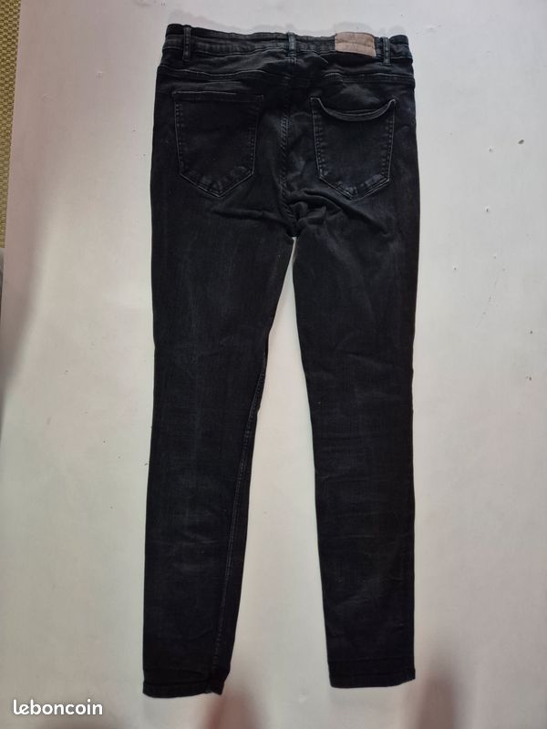 HOT Jean Slim Jeans Noir Femme Zara Pantalon Jean Slim