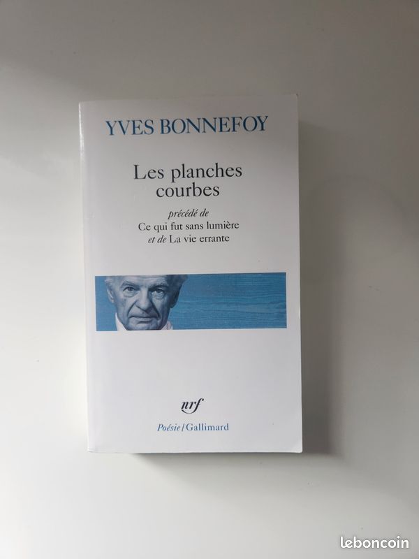 Les planches courbes, Yves Bonnefoy (image 1)