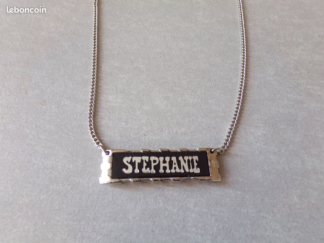 Collier Prénom "Stéphanie" (image 2)