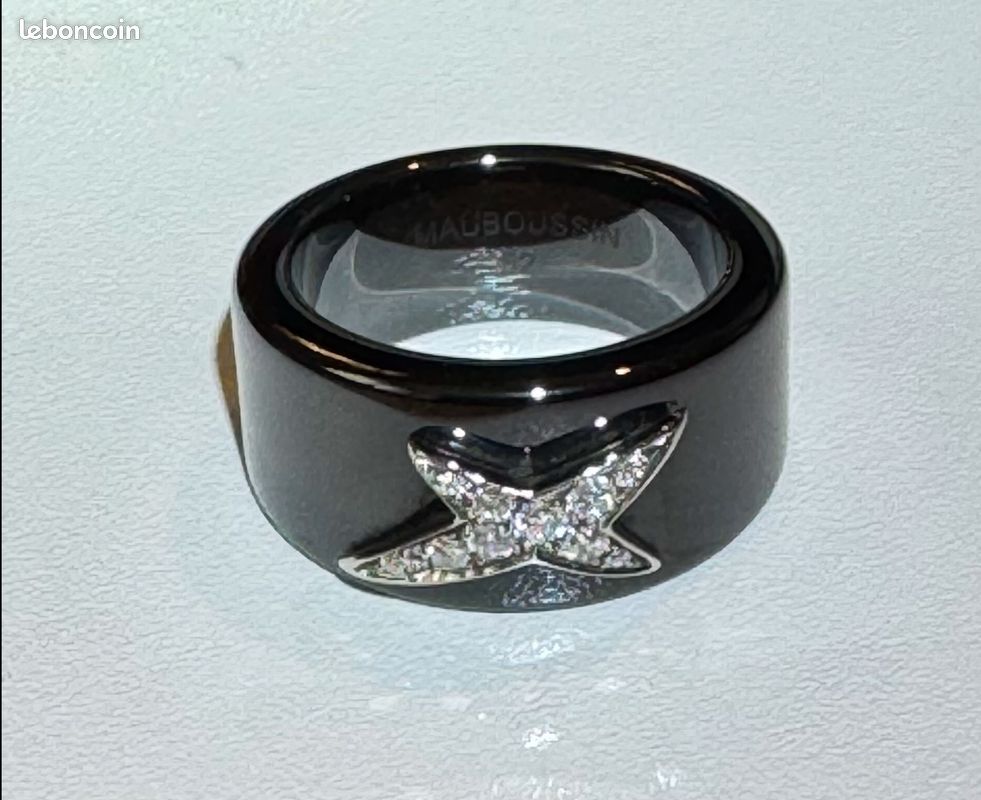 Bague Diamant Noir Bague Homme Mauboussin Mauboussin Alliance