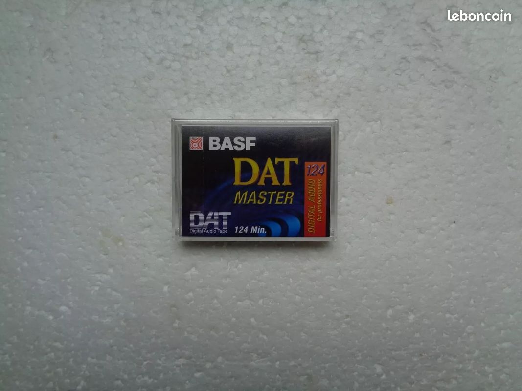 Digital Audio Tape BASF Master 124 - K7 DAT 124min Neuf (image 1)