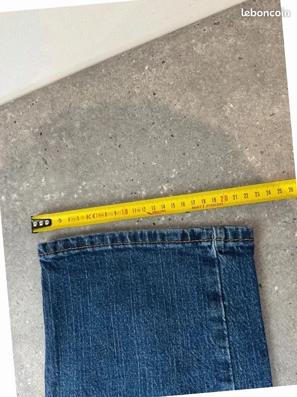 Jean levi’s bleu coupe droite baggy homme style vintage w38l30 (fr48) 559 (image 11)