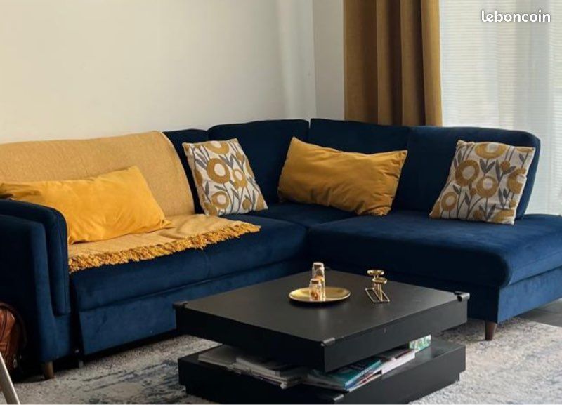 Vente Canapé contemporain d’angle convertible en L (image 1)
