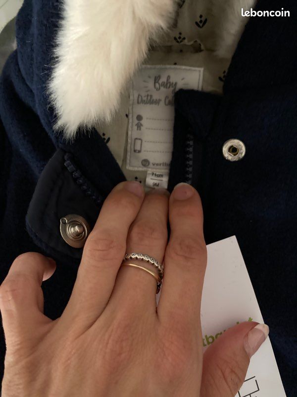 Manteau bébé fille 9 mois (image 3)