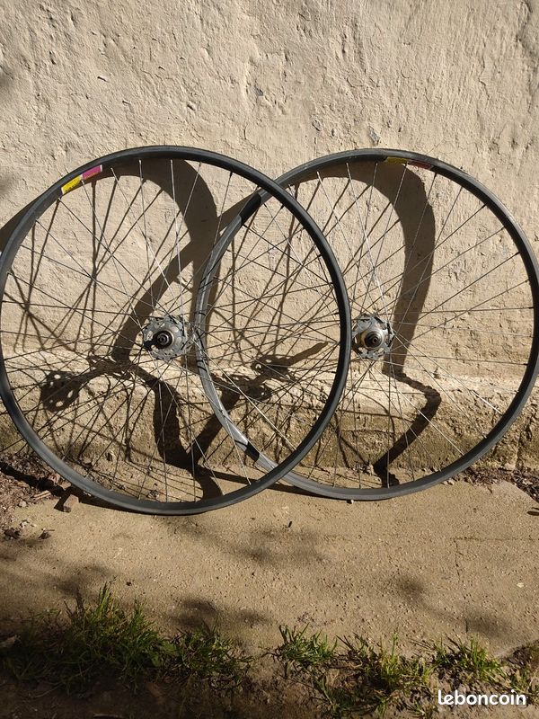 Nos Rigida Dp22 36 Trous Jante Vintage 559 Clincher Vélo Montagne 26