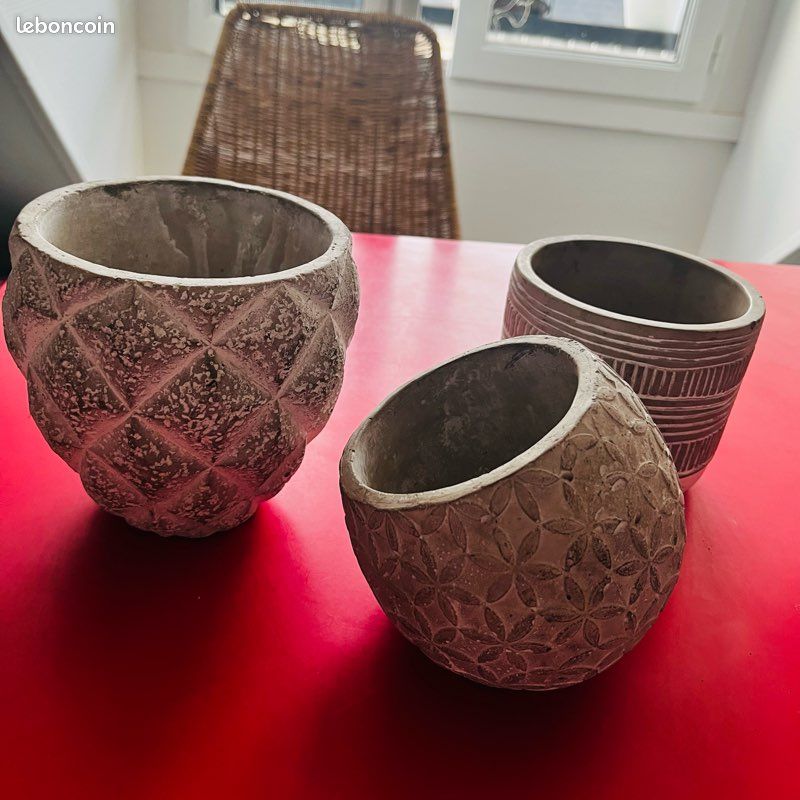 Lot de 3 cache pots (image 1)