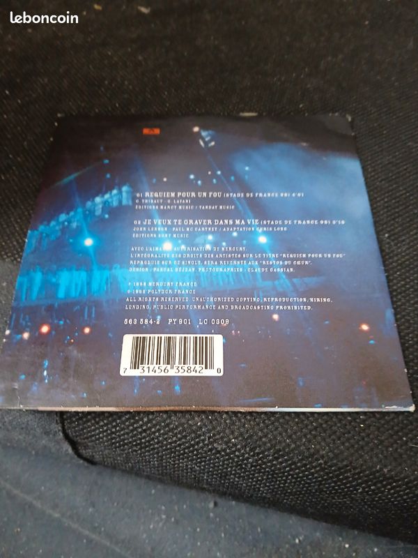 Cd lara fabian johnny hallyday requiem pour un fou (image 3)