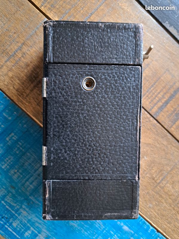 Appareil Photo Ancien Brownie Automatic I B T – Rare Modèle à Soufflet En Bois