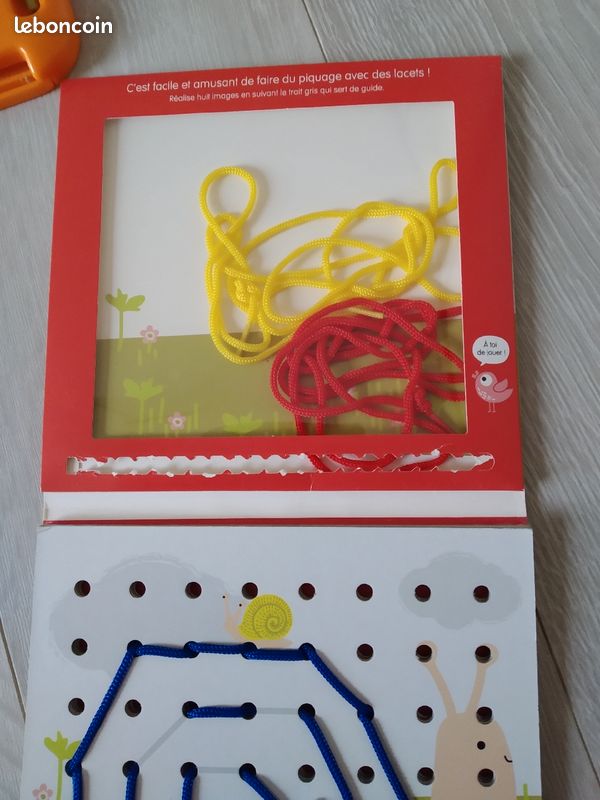 Piquage avec lacets Édition Lito Jeux Jouets