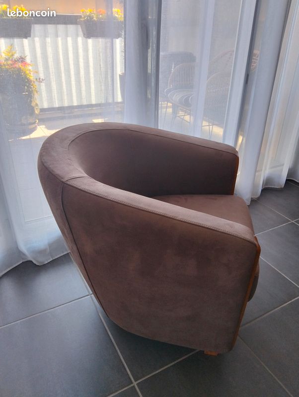 Fauteuil Celino Jacques Leleu (image 2)