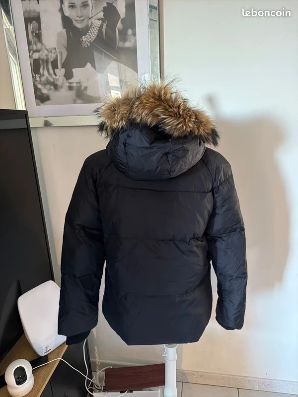 Veste BERENICE Noire Taille S (36fr) – Coton, Occasion Excellent état