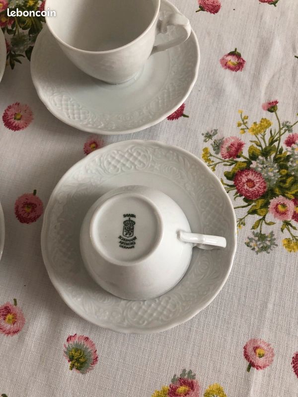 Tasses à thé en porcelaine de Bavière (image 3)