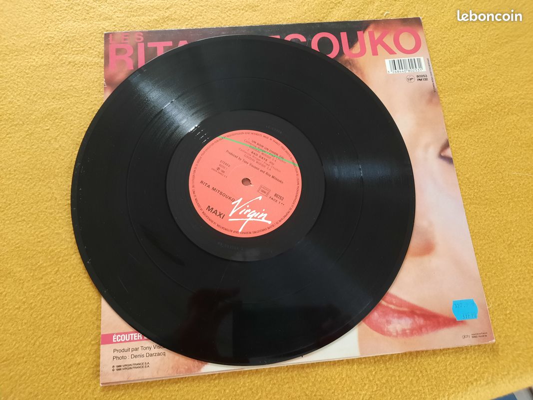 Vinyle Rita Mitsouko "Un soir, un chien, bad day" (image 3)