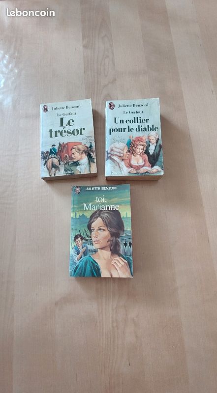 Livres de poches Juliette Benzoni (image 1)