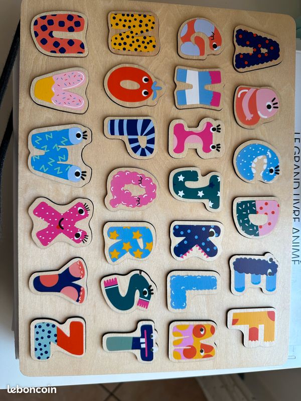 Puzzle alphabet bois (image 2)