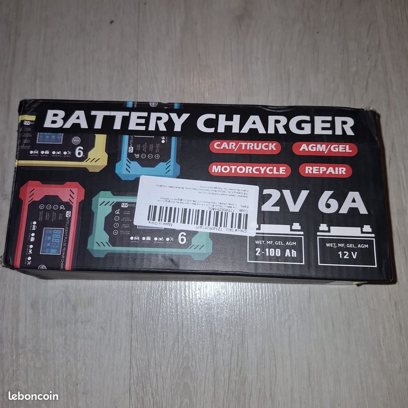 Chargeur 12 V batterie voiture moto (image 3)