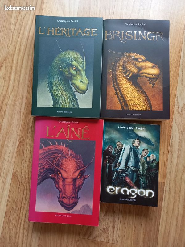 Livres la série Eragon de Christopher Paolini (image 1)