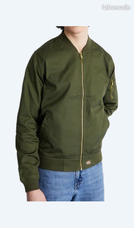 Bomber Dickies HUGHSON JACKET Blouson Bomber Dark olive