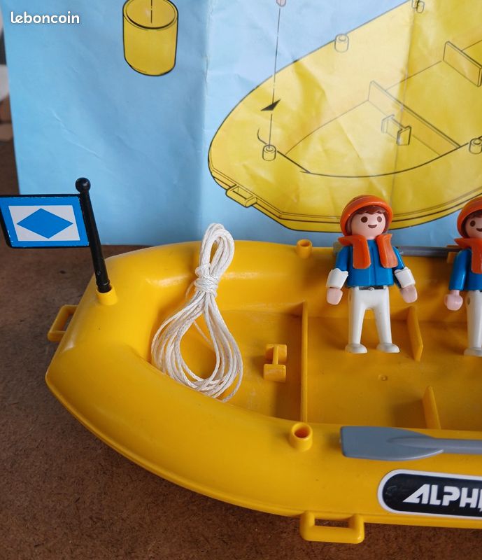 Playmobil vintage bâteau Alpha 800 (11) (image 5)
