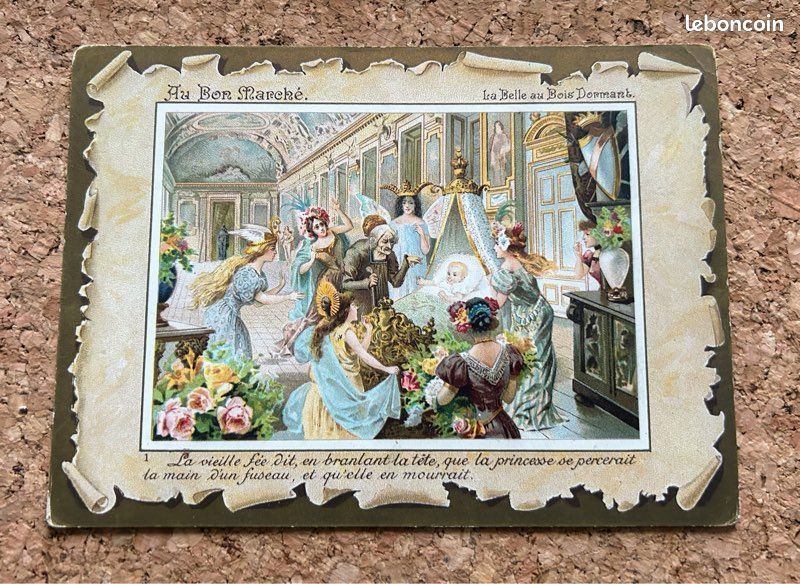 Chromos Bon Marché Testu & Massin – Jeunes Filles – 3 Images Originales 1895