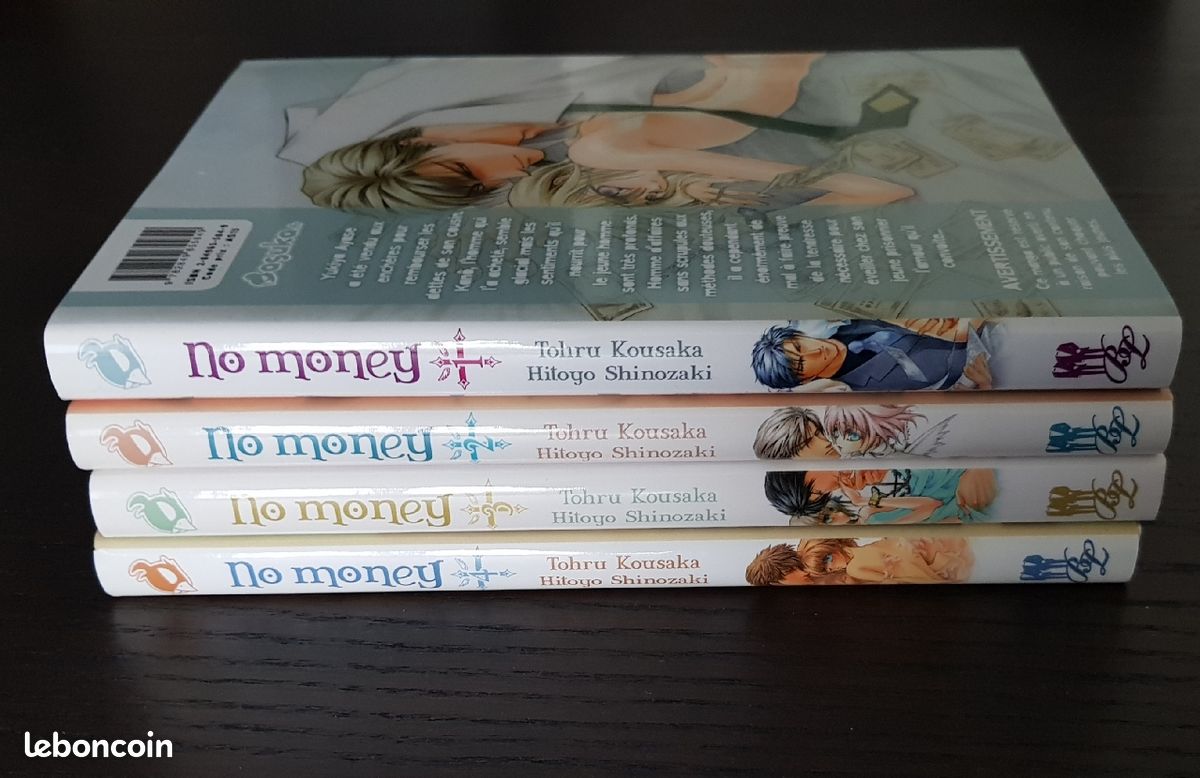Lot manga No Money t.1 à 4 (image 2)