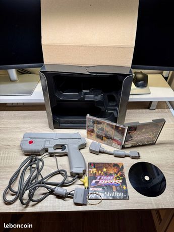 JEU PLAYSTATION 1 PS1 TIME CRISIS + G-CON 45 ++ EUR 70,00 - FR