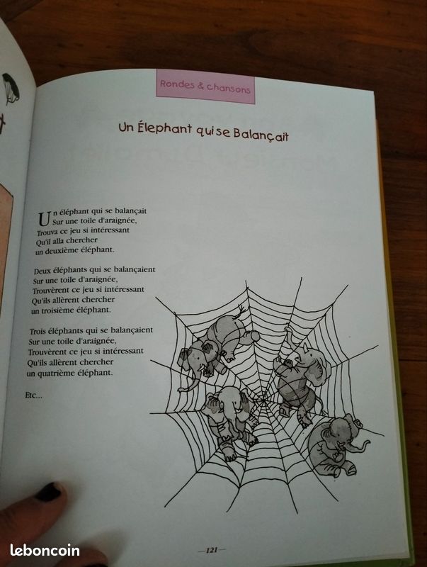 Livre Chansons, rondes et comptines de mon enfance (image 8)