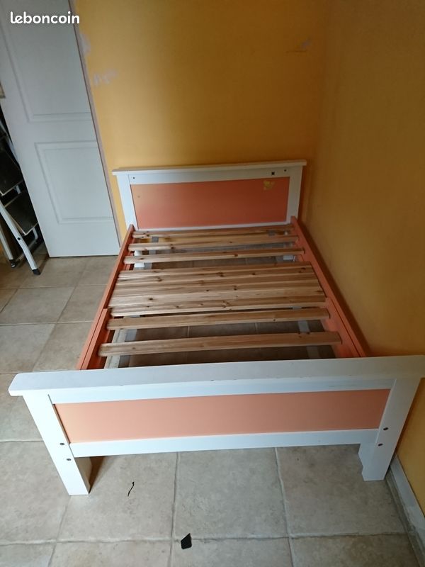 Ensemble lit commode table de chevet (image 3)