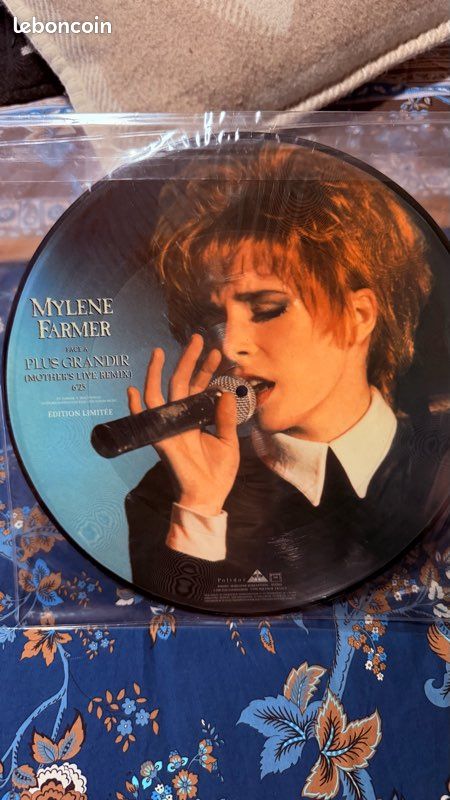 Mylène Farmer plus grandir picture disc (image 1)