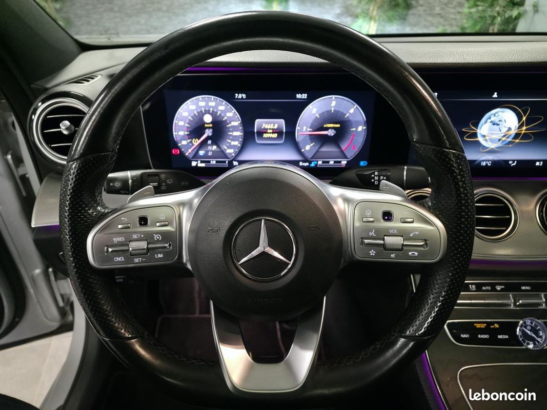 MERCEDES CLASSE E Break E 200 d - BVA 9G-Tronic AMG Line (image 11)