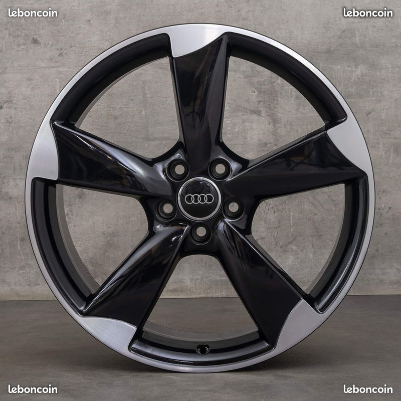 4 Jantes 18" pouces type audi rotor RS3 EJ256 8.0 18 5x112 ET45 a3 a4 a6 a8 q2 q3 s3 s4 tt (image 1)