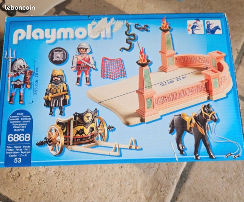 Playmobil History 6868 – Très bon état – Boîte + notice (image 8)