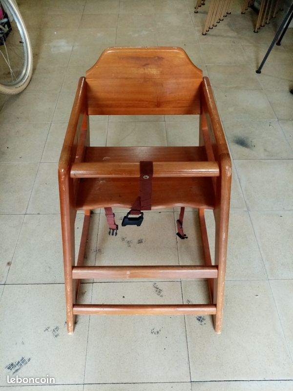Chaises haute en bois (image 2)