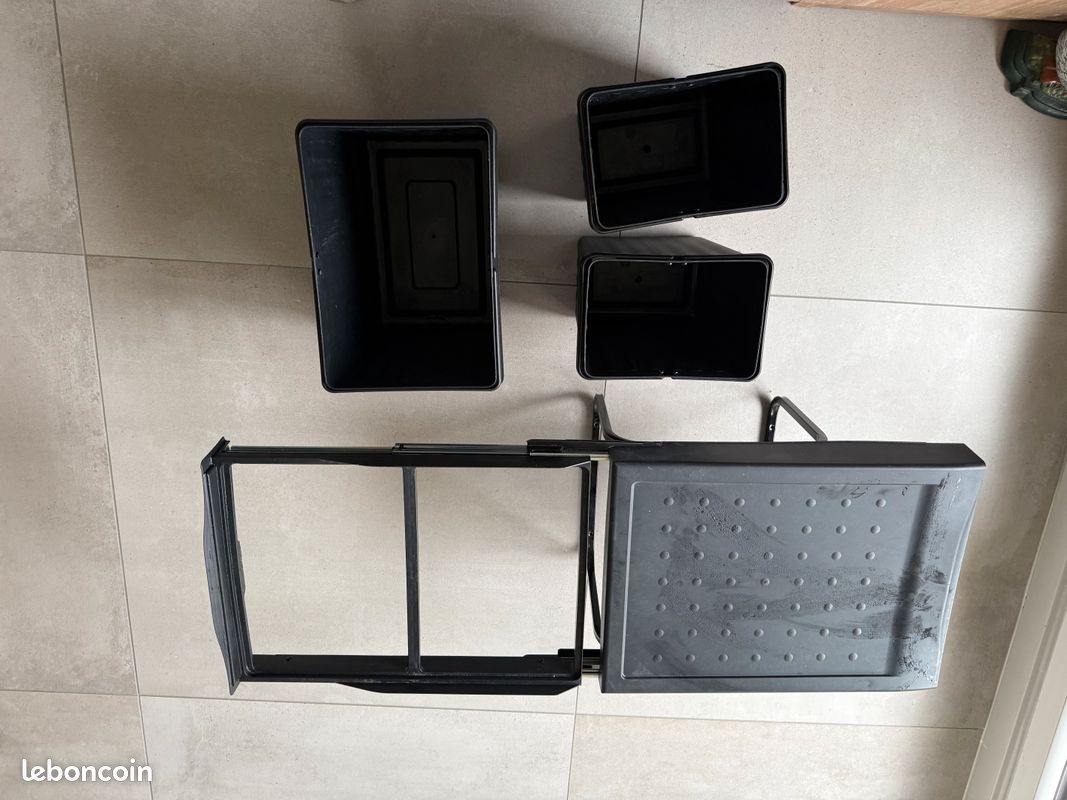 Bloc poubelles sous évier à glissières (image 4)