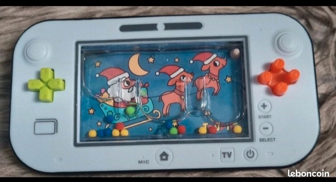 Jeu D’eau Flipper Portable BOULI – Mini Jeu Aquatique Sans Batterie, Anneaux à Enfiler, Voyage Et Poche, Pour Enfants