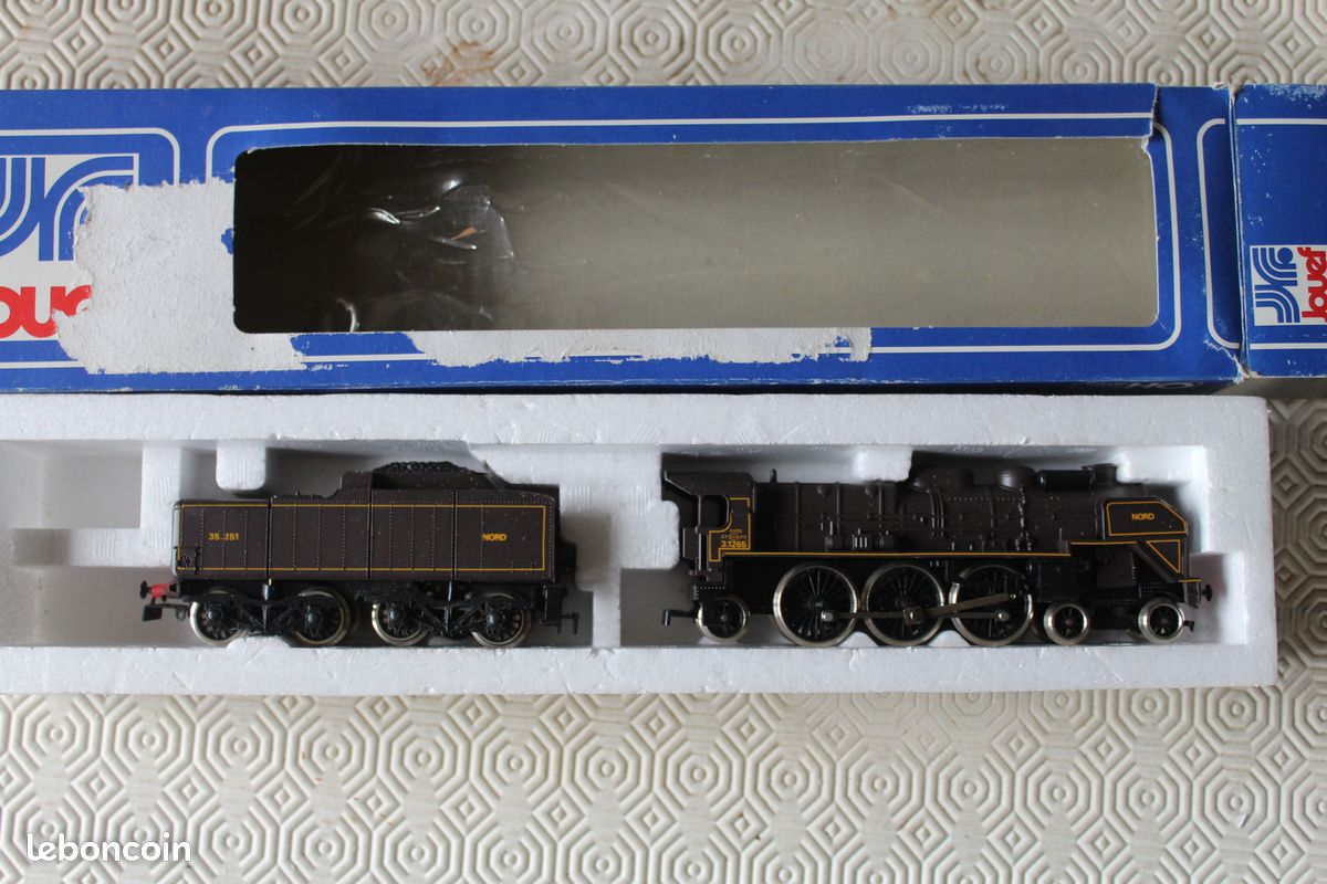 Tender Jouef Nord Pacifique - Pièce D'origine Pour Locomotive Vapeur HO (réf. 56)