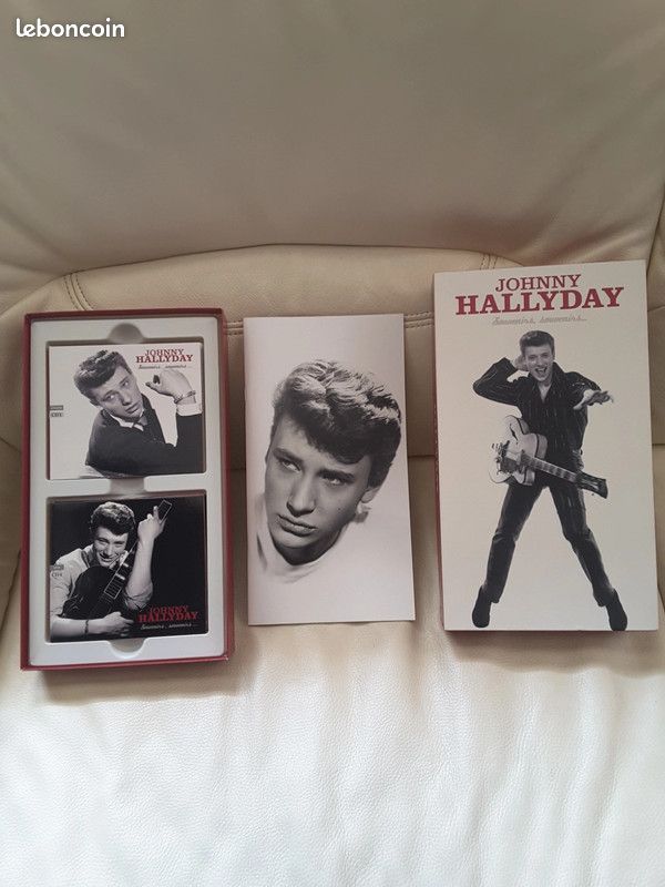 Johnny hallyday "souvenirs, souvenirs" coffret l'intégrale des années vogue tirage limité et numéroté (image 3)