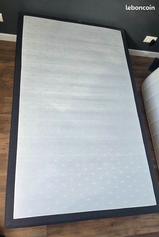 Lit complet 120x200 etat neuf (image 6)