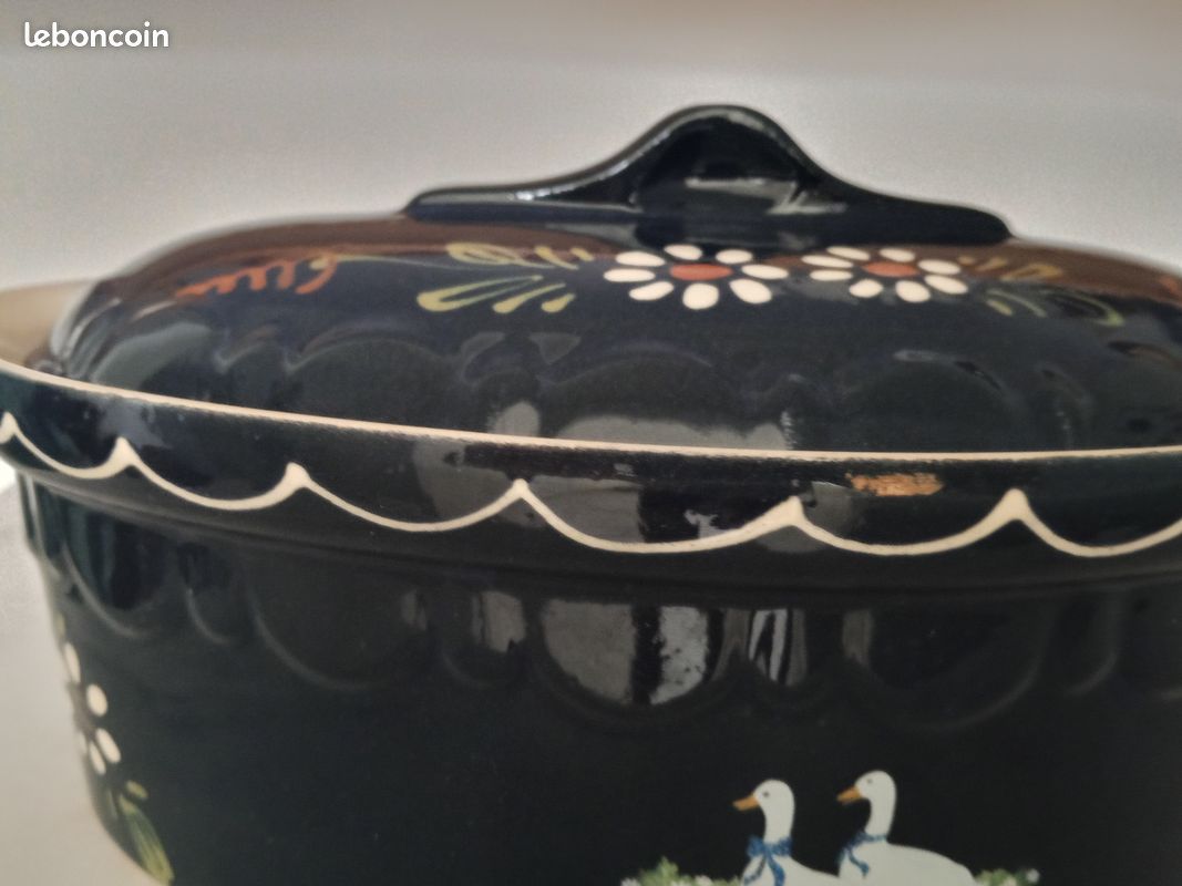 Grande cocotte alsacienne ovale neuve (image 4)