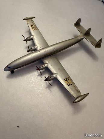 Dinky Toys 60C Super G Constellation Lockheed Air France 1/200 – Avion Miniature Vintage
