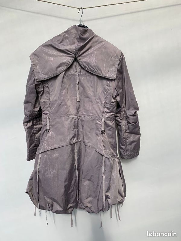Imperméable Et Compagnie Beige doré T44 (image 2)